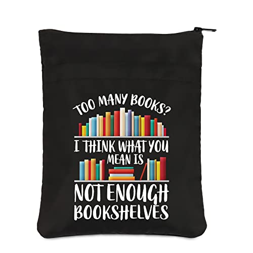 Pochette de livre Bookworm imperméable et résistante aux chocs