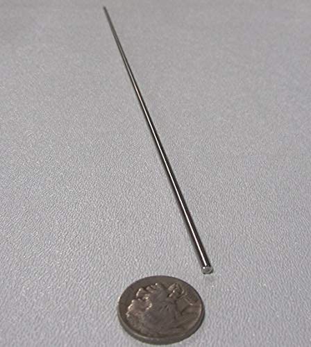 316 Stainless Steel Hardened Shaft 2mm Diameter x 400mm Long 1 pc