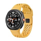 Cinturino in silicone per Samsung Galaxy Watch 8 Classic, cinturino di ricambio regolabile, cinturino sportivo per Galaxy Watch 8 Classic Outdoor Smartwatch, donna e uomo, Misura unica, Silicone