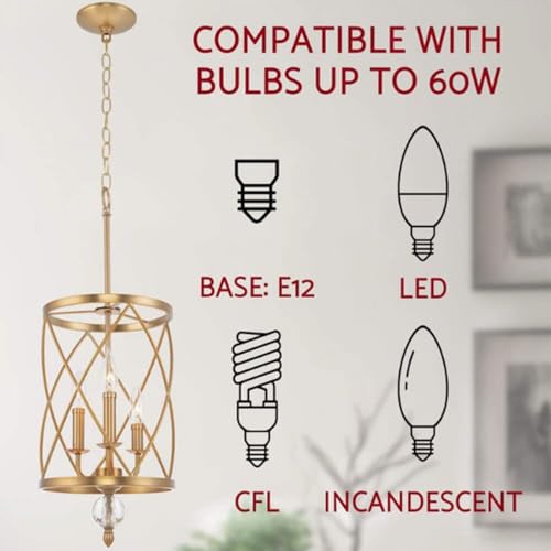 Lustre industriel rétro en cristal pour sublimer vos repas - 4
