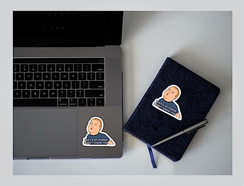 Image of Bobby Hill - Thats My Purse, I Don't Know You. Sticker - Auto, Wall, Laptop, Cell, Truck Sticker for Windows, Cars, Trucks