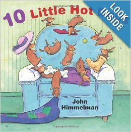 10 Little Hot Dogs 0545518555 Book Cover