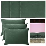 Berlune 6 Pcs Flood Barriers for Home 1ft x 2ft Water Barrier Reusable Absorbent Flood Prevention Barriers Sandless Sandbags Rain Hurricane Flood Barrier for Flooding Door Garage Basement