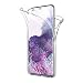 Produktbild AICEK Hülle Compatible Samsung Galaxy S20 360°Full Body Transparent Silikon Schutzhülle für Samsung S20 Case Durchsichtige TPU Bumper Galaxy S20 Handyhülle (6,2 Zoll)