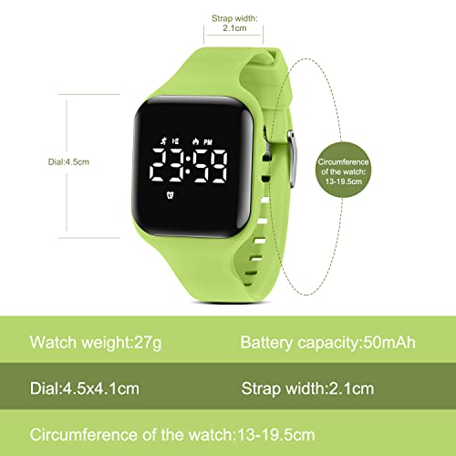 Image of BEN NEVIS Kids Watch, Digital Watch for Boys Girls, Sport Watch with Fitness Tracker, Alarm Clock, Stopwatch, No App and Waterproof, Watch for Kids Ages 5-12