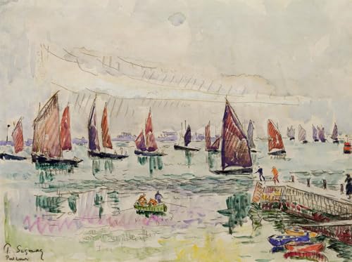Peinture D'Art D'Affiche Paul Signac, Décorations pour la Maison et Art Mural 60x90