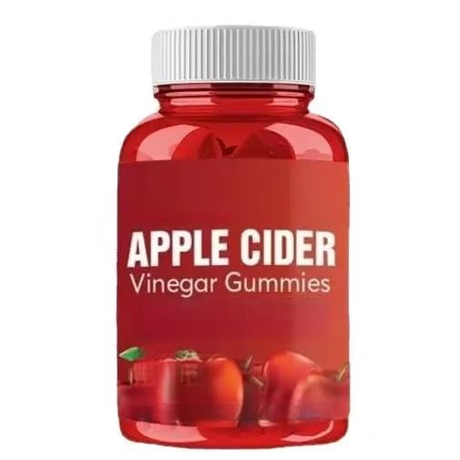 Gomitas de vinagre de sidra de manzana | Apoya la inmunidad, la digestión y la desintoxicación | Sin gluten, vegano, sin OGM