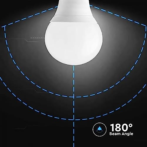 V-TAC 10x Lampadine LED P45 Golf con Attacco E14-3,7W (Equivalenti a 25W) - 320 Lumen - Lampadina LED Pallina da Golf - Massima Efficienza e Risparmio Energetico - Luce Bianca Naturale 4000K - Immagine 5