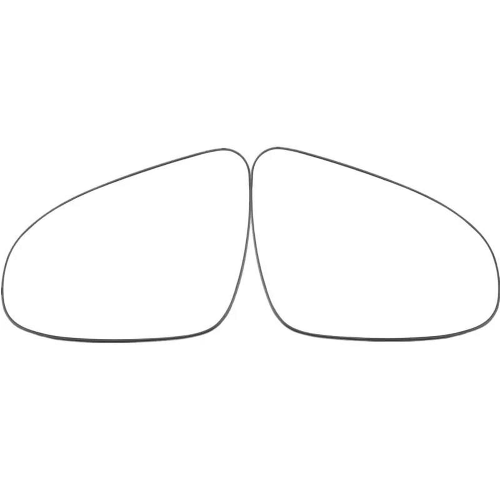 Espejo Retrovisor Para Coche, Cristal Para Toyota Para YARIS 2012-2019, Lente Retrovisor Lateral, Accesorios De Repuesto Cristal de retrovisor lateral(Izquierda y derecha)