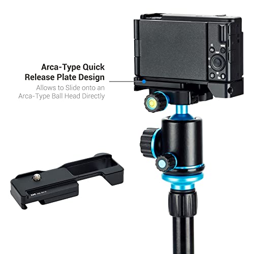 Image of JJC Metal Grip Extension with Shoe Mount for Sony ZV-1F ZV-1II(Not for ZV1)