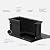 Veradek Brixton Series Large Plastic Planter - Black, Outdoor Patio/Balcony, All-Weather Resistant, Dimensions: 17.5"H x 16"W x 32"L, Classic Estate Design for Flowers, Trees, Shrubs