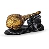 BRASS FINISH HANUMAN GADA