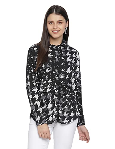 Image of oxolloxo Animalistic mesh Women Casual top