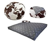 Algopix Similar Product 13 - CordaRoys Faux Fur Bean Bag Chair