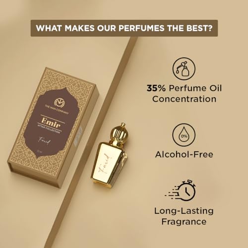 The Man Company 100% Alcohol-Free Attar Perfume for Men – Farid Emir Collection | Premium Long Lasting Fragrance | 35% Highly Concentrated Perfume Oil - Image 4