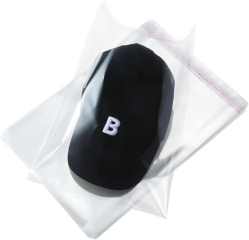 Paquete de 200 bolsas de plástico de celofán de 10 x 13 pulgadas de grosor, transparentes, resellables, autoadhesivas, bolsa de polietileno para