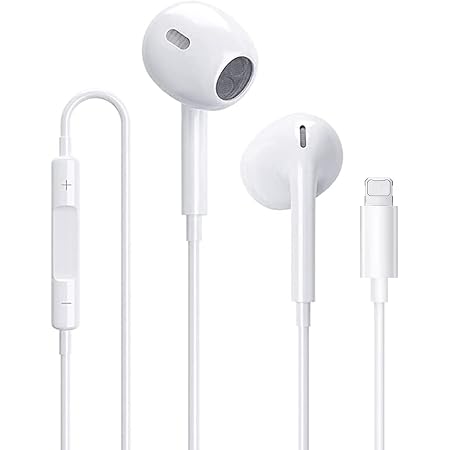 Auricolari per iPhone,Auricolari in-Ear,Cuffie con filocablato Forniscono  controllo del volume e del microfono compatibile con iPhone 12/ 12Pro/11/11Pro/Max/XS/Max/XR/X/8/Plus/7  per i0S 10/11/13 : Amazon.it: Elettronica