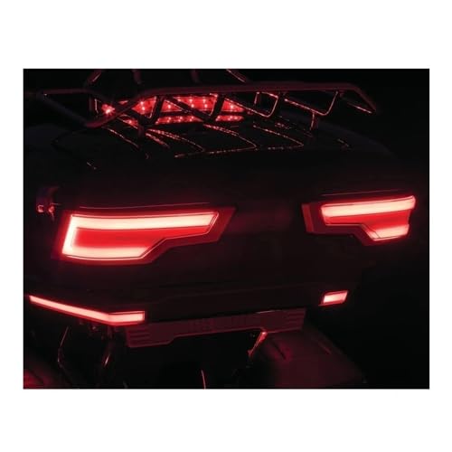 Clignotant Touring 2014-2022 feu arrière moto custom avec indicateurs LED noirs - 4