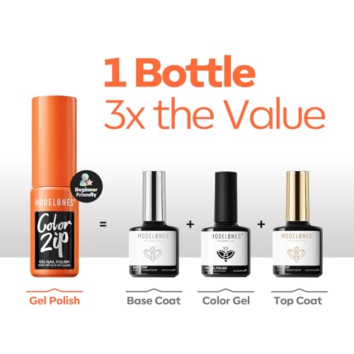 Kit de esmalte en gel negro con lámpara UV 3 en 1 miniatura 5