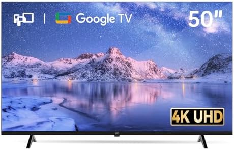 FPD 50 Inch Smart TV, 4K LED Google TV with Google Play Built-in ...