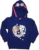 Paw-Patrol Kapuzenpullover Hoodie Mädchen (Lila, Gr. 116)
