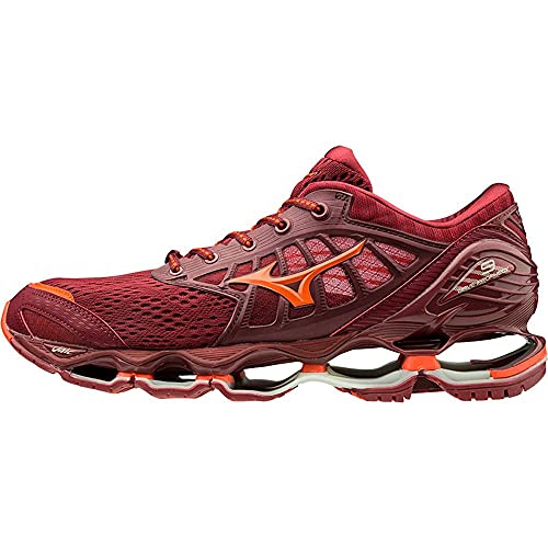 Tenis Mizuno Wave Prophecy 9 J1Gc200057 41 Vermelho/Laranja