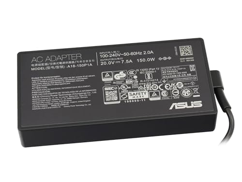 Chargeur Asus ZenBook Pro 14 Duo UX8402ZA 150W embout coudé