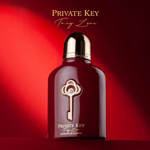 Image of Armaf Club De Nuit Private Key To My Love Eau De Parfum Burgundy 100ml| Long-Lasting Fragrance for Men & Women| Best for Gifting Purpose