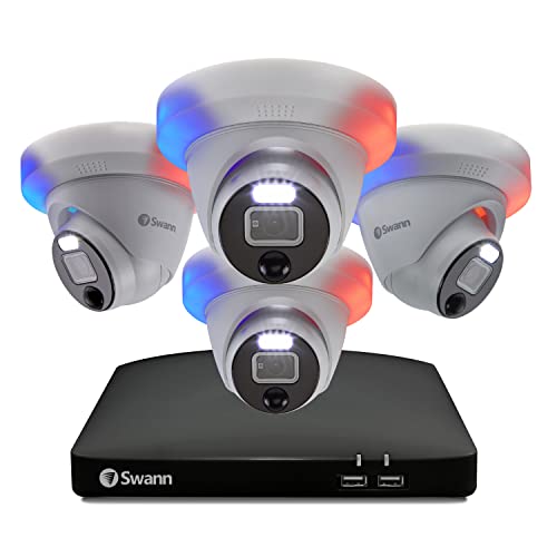 SWANN Security Enforcer 4 Camera 8 Channel 4K Ultra HD DVR Security System