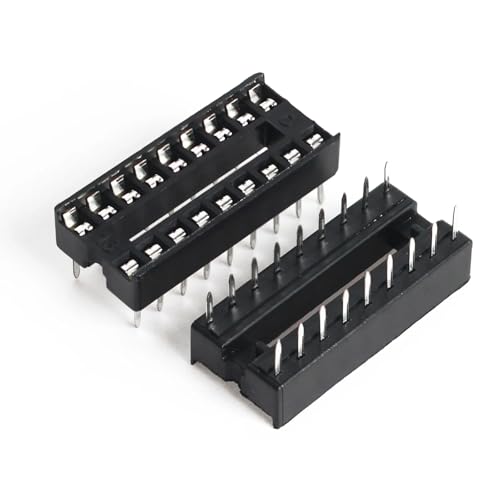 Adaptadores DIP IC de 8 pines paso 2.54 mm evitan daños por calor al soldar circuitos integrados