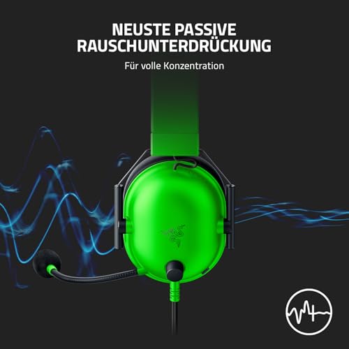 das Hintergrundrauschen filtert für klare Team-Comms in Valorant und CS:GO. - Detailansicht von Razer BlackShark V2 X...