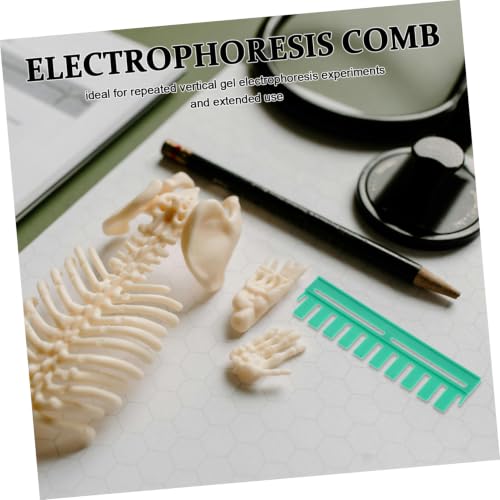 Peine de electroforesis de geles de 0,75 mm para evitar la distorsión de muestras (6 uds) 5