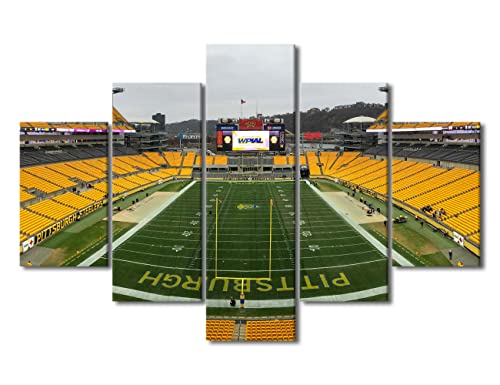 Tableau football américain pour salon ou chambre ado déco moderne sur toile grand format