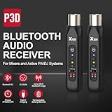 Xvive P3D Bluetooth XLR Receiver Pair for Audio Mixer, Active PA, DJ Systems - Image 2