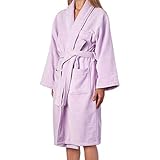 Alpine Swiss Blair Womens Cotton Terry Cloth Bathrobe Shawl Collar Velour Spa Robe LIL SM