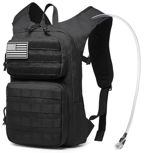 wotony Hydration Backpack with Water Bladder for Hiking Tactical Hydration...
