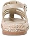 KARL LAGERFELD Paris Women's Shoes Flat Sandal, Dusty Nude, 8