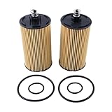 YUVANT 2PCS Oil Filter 25195785 25195775 compatible with Buick Encore 1.4L 2013-2021 for Chevrolet