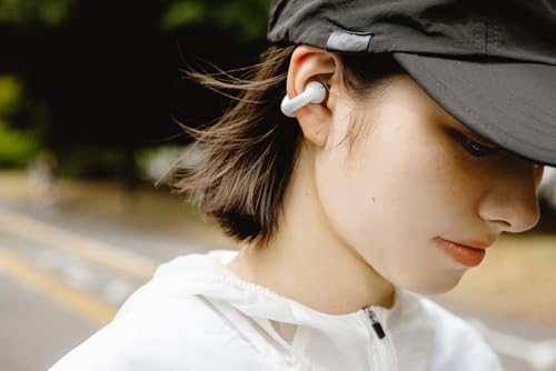 Image of ambie Sound earcuffs AM-TW02, Open Ear Wireless Earphones for Comfort, Bluetooth 5.3 Earbuds for Sports, Running, and Workouts | 6 hr Play Clip-on Ear Cuff