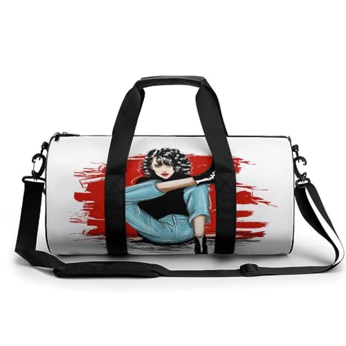 Sac de sport gym Jeans De Cool compact pour ranger vos affaires de voyage