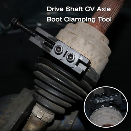 ReluxGo axle Boot clamp Tool, with 20 PCS 304 Stainless Steel Single Ear Hose Clamp, Drive Shaft CV Axle Boot Clamp Removal and Installation Tool (10pcs Small+ 10pcs Large) by ReluxGo - Image 4