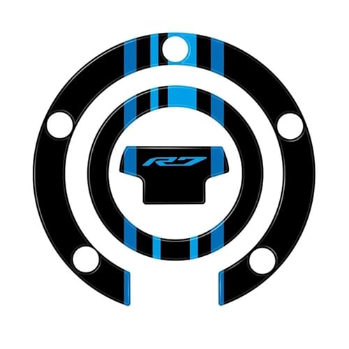 Protection Réservoir Moto Yamaha YZF R7 2021-2024 Autocollant Antidérapant Noir