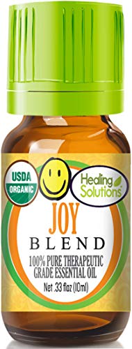 Healing Solutions Oils Blends 10ml - Joy Blend Essential Oil - 0.33 Fluid Ounces