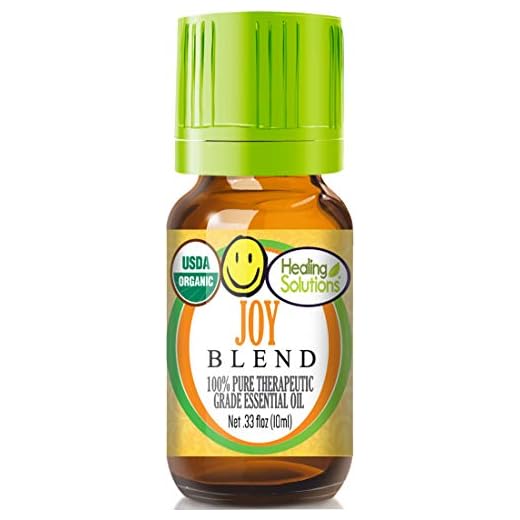 Healing Solutions Oils Blends 10ml - Joy Blend Essential Oil - 0.33 Fluid Ounces