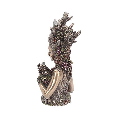 Nemesis Now Gaia figura de busto 30 cm bronce escultura mitológica coleccionable 4