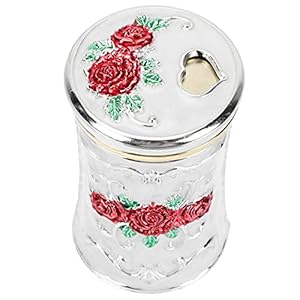 Cabilock Tandenstoker Houder Rustieke Bloem Ontwerp Druk Type Automatische Draagbare Tandenstoker Dispenser Mini…