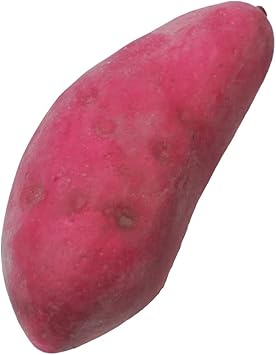 Artificial Fake Sweet Potato Veggie Decorative Vegetables Sample Props Window Display Model Decor for Store Supermarket, 16* 16* 5cm