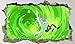WARMBERL Sticker Mural Rick Et Morty Stickers Muraux Decal Chambre 3D Wall Art Decor