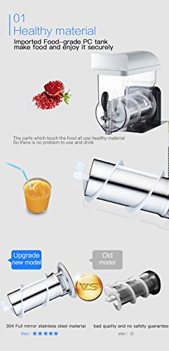 Kolice 1X15L Tank Kommerzielle Eis-Slush-Maschine Kühlung Slushie-Saft-Maschine Margarita Gefrorene Getränkekühlung… – Bild 7