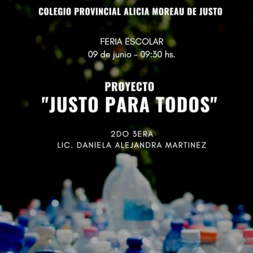 Nota Ecovida 2.0 RPF- Lic. Daniela Mart&iacute;nez- Colegio Pcial Alicia Moreau de Justo-Proyecto Justo para todos-25-06-2025